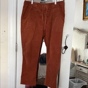 Katin Men's Corduroy Pants in Rust XL